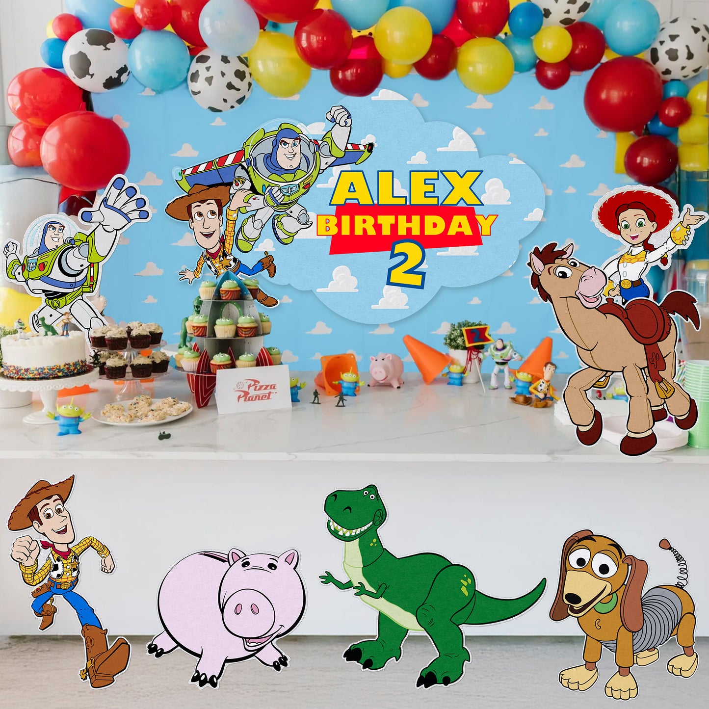 Toy Story Foam Board Cutouts