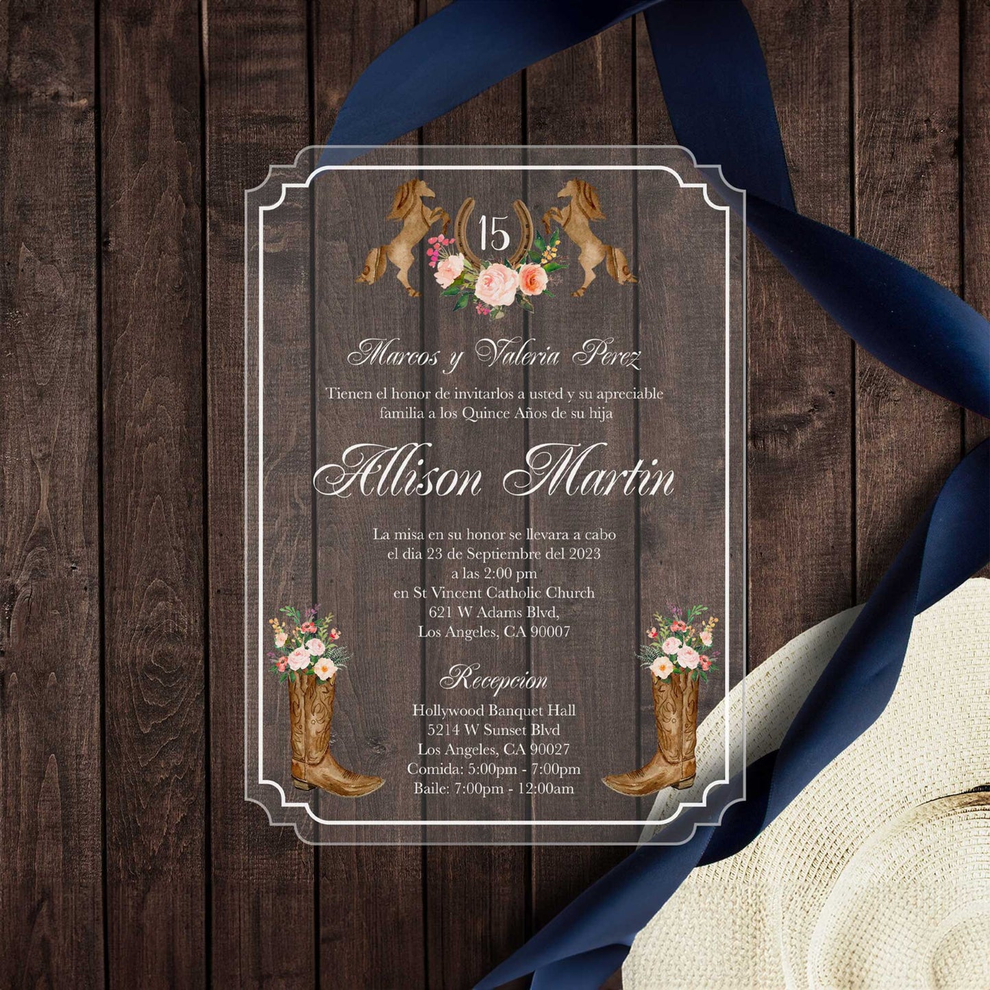 Acrylic Quinceañera Queen 03