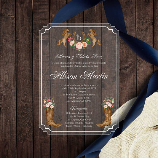 Acrylic Quinceañera Queen 03