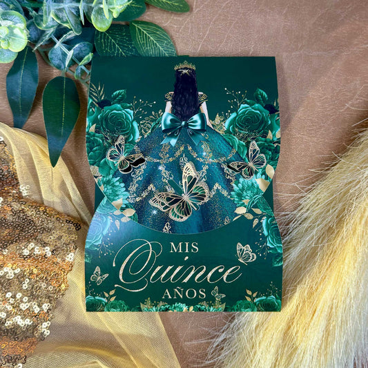 Quinceañera Spring Invite 02