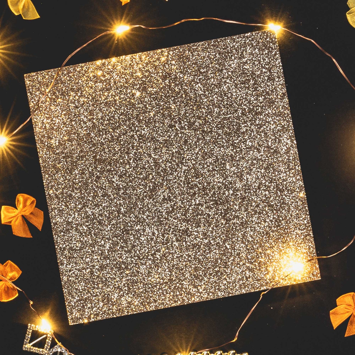 Quinceañera Dream Gold Glitter