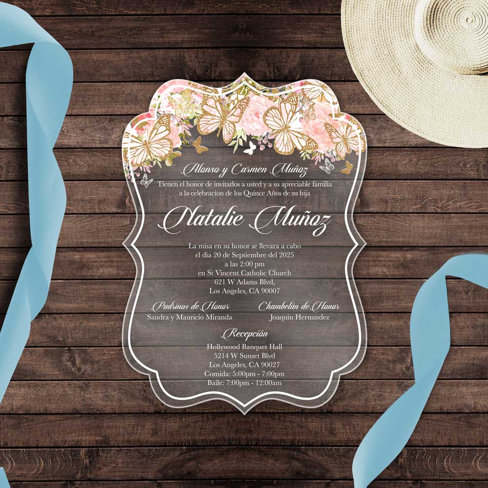 Sample Order Invitation