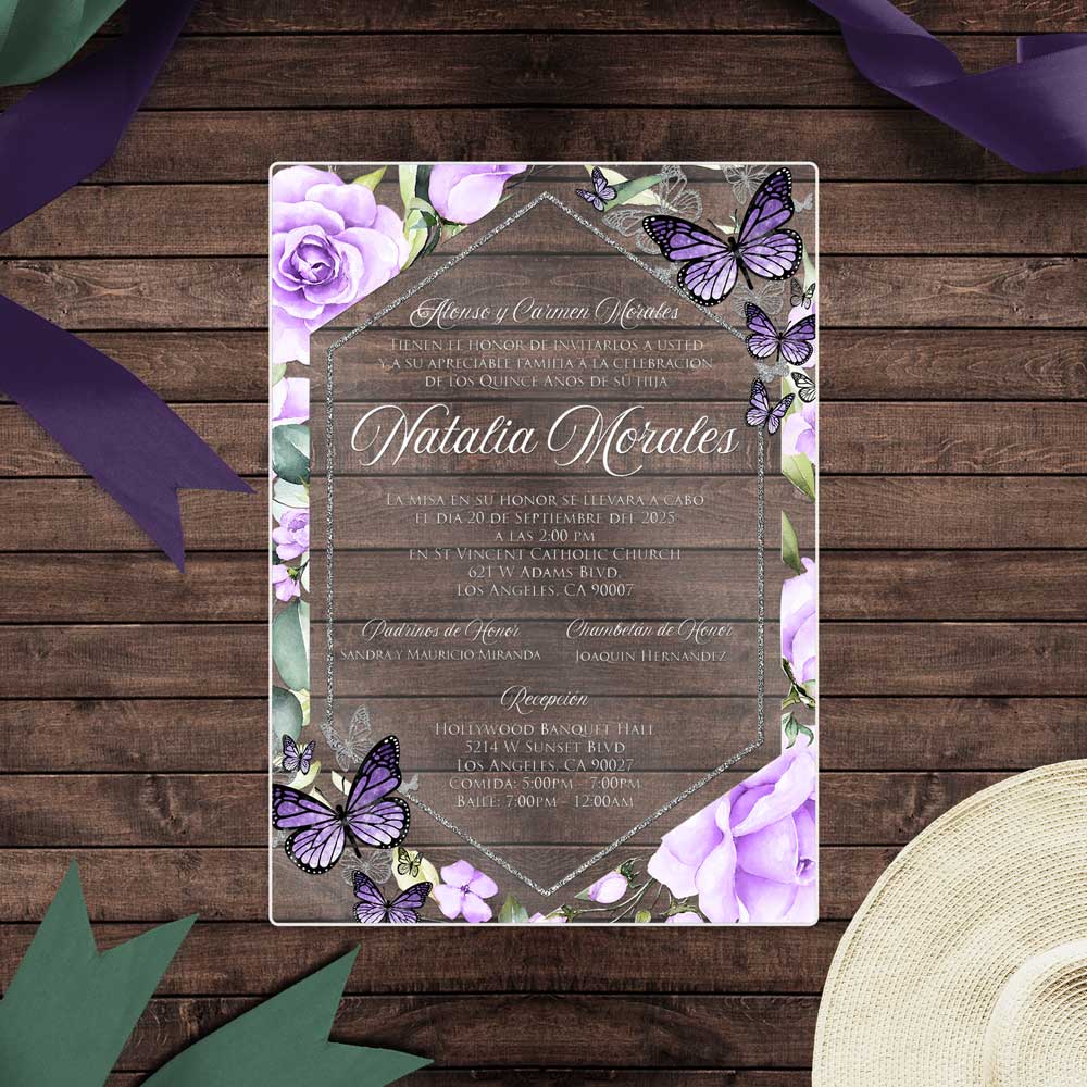 Sample Order Invitation