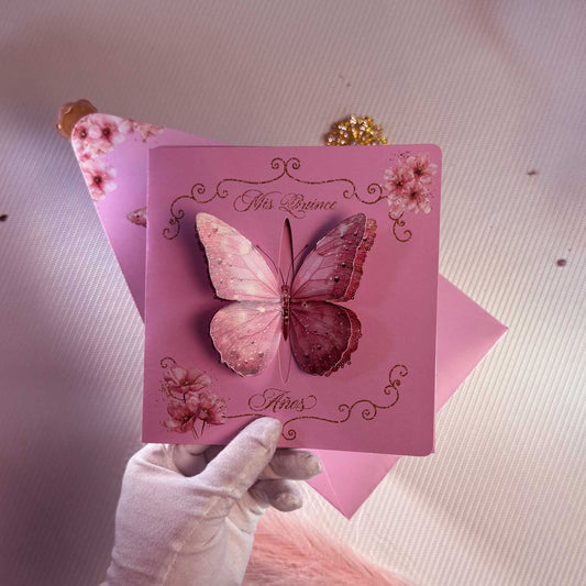 Quinceañera Deluxe Butterfly Pink