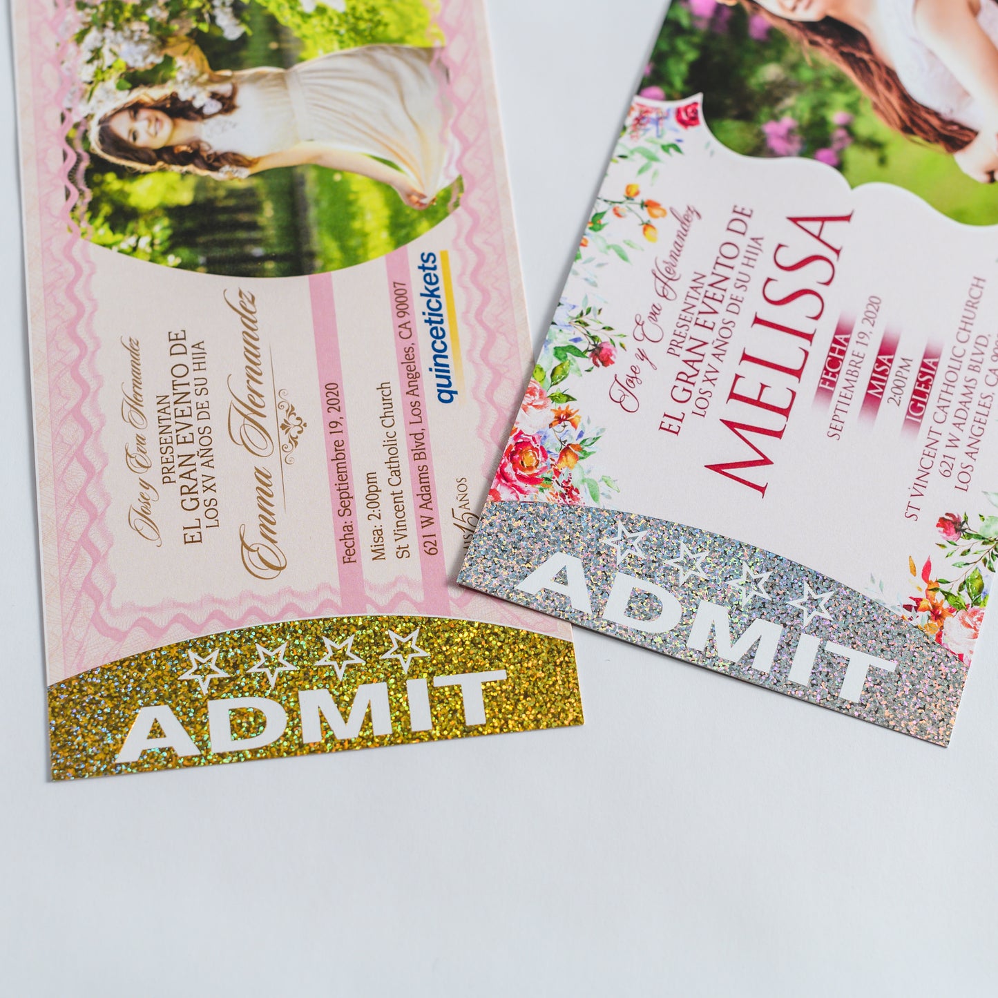 Quinceañera Ticket