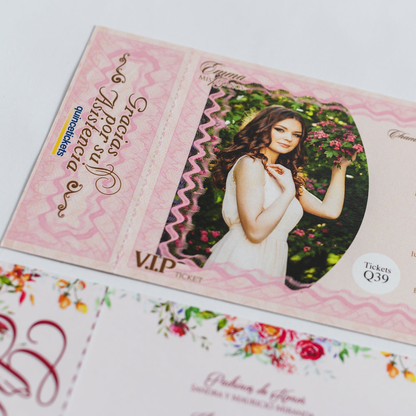 Quinceañera Ticket