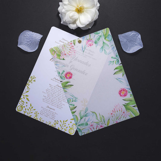 Wedding Beauty Gold Foil