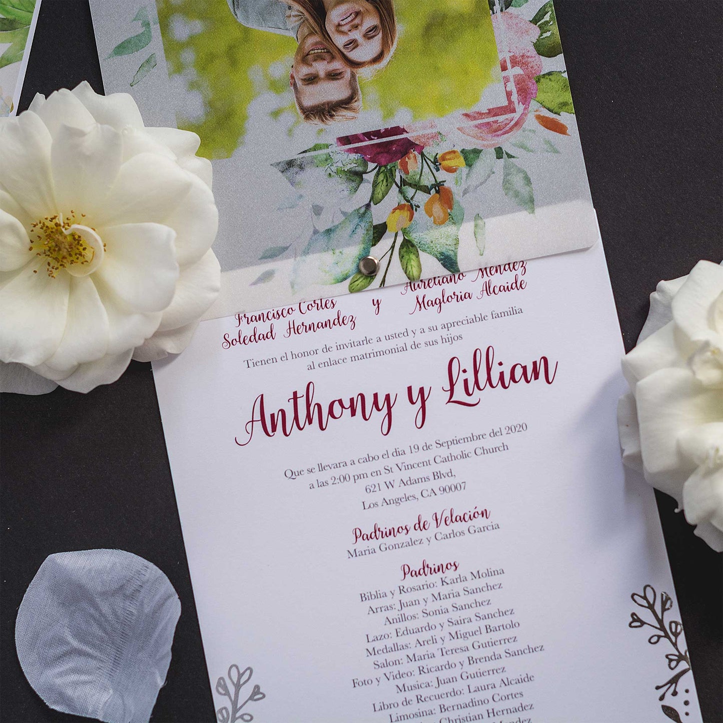 Wedding Beauty Silver Foil