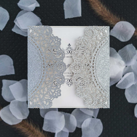 Wedding Dream Silver Glitter