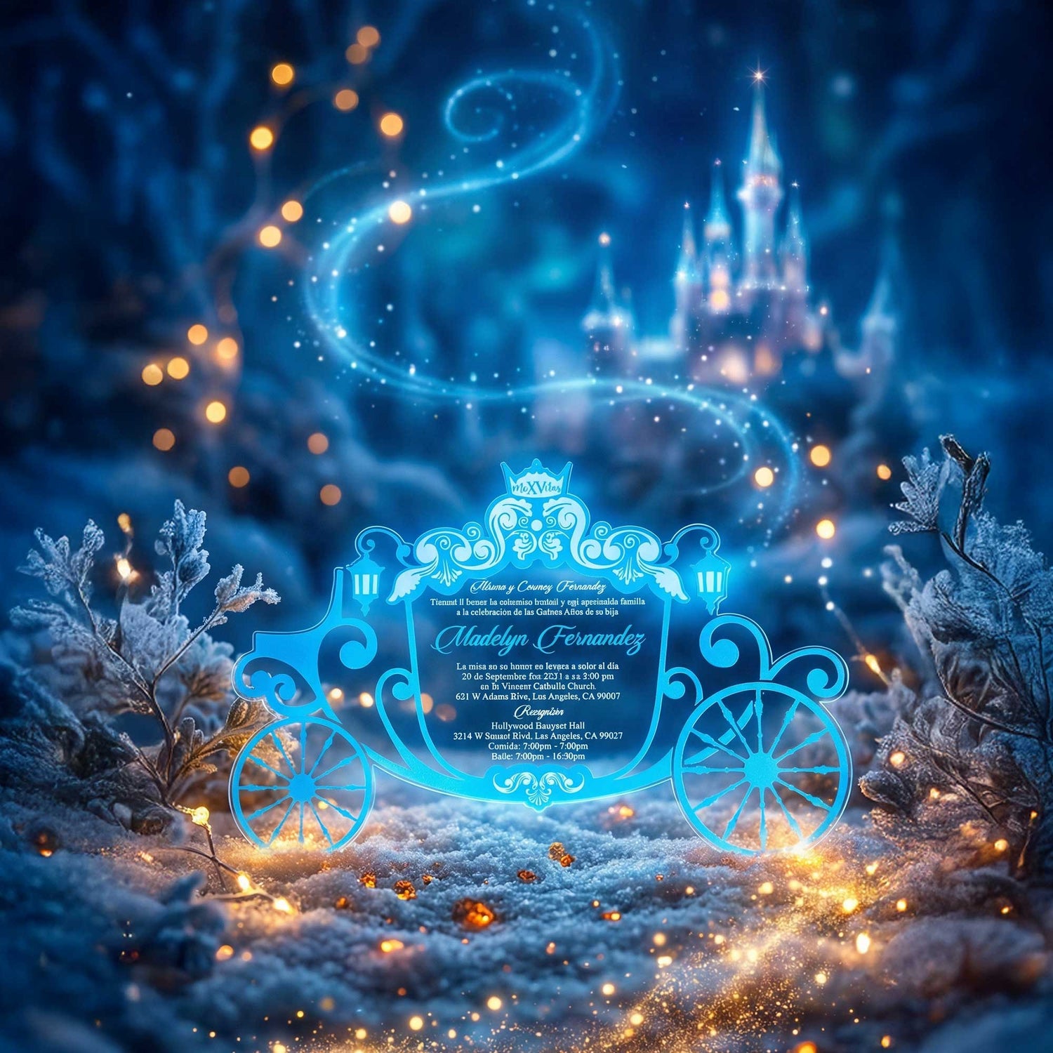 Quinceañera Carriage