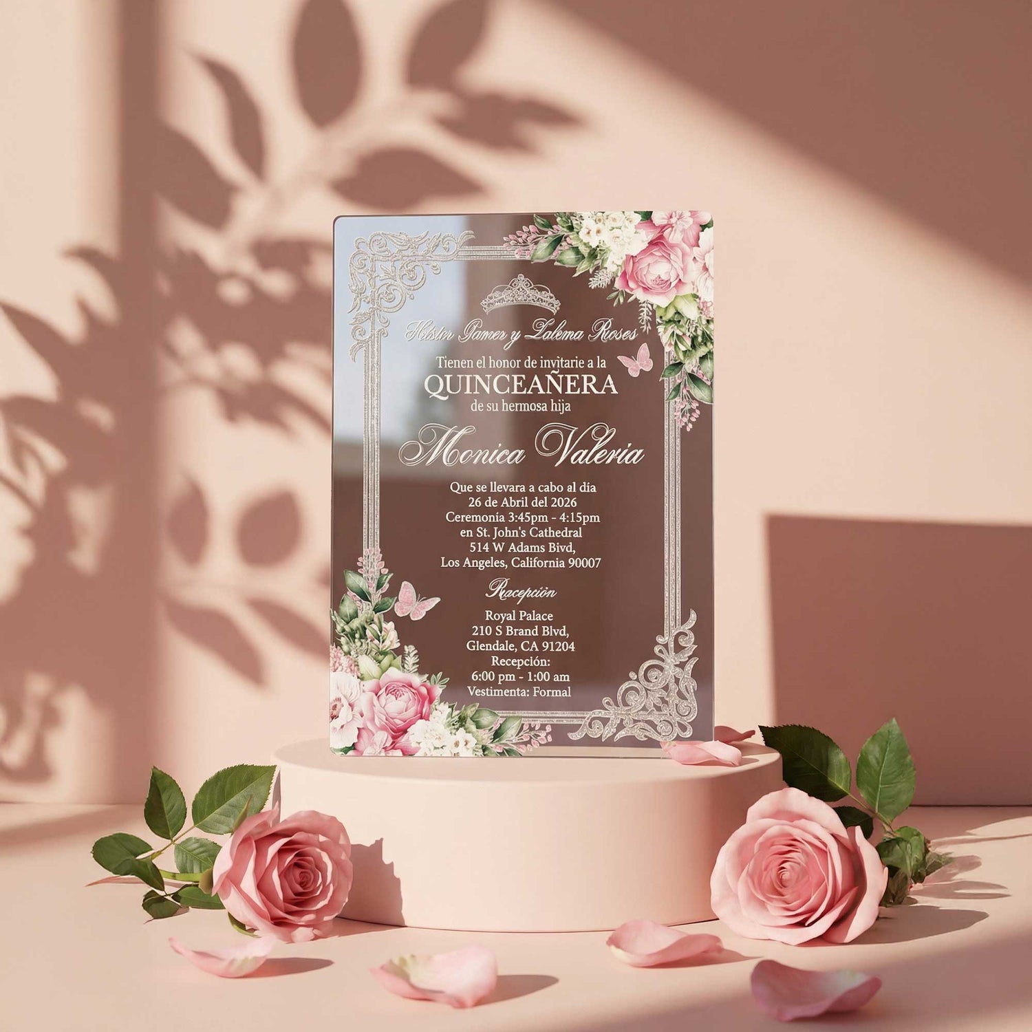 Quinceañera Rose Gold