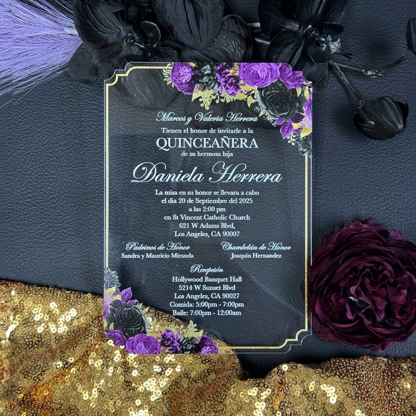 Acrylic Quinceañera Queen 01