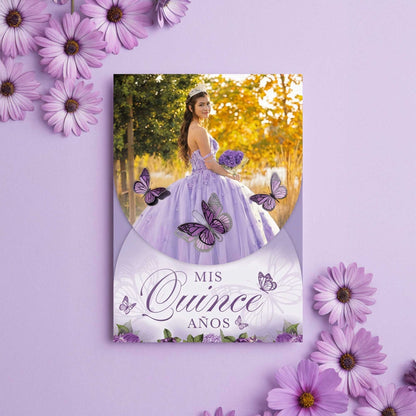 Quinceañera Spring Invite 01