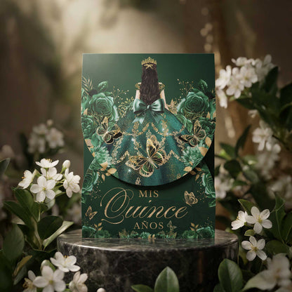 Quinceañera Spring Invite 04