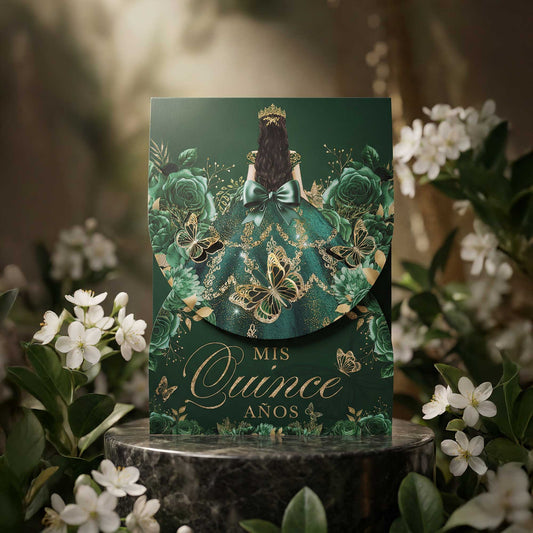 Quinceañera Spring Invite 04