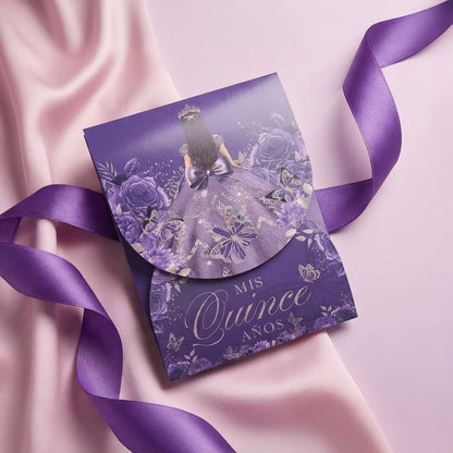 Quinceañera Spring Invite 02