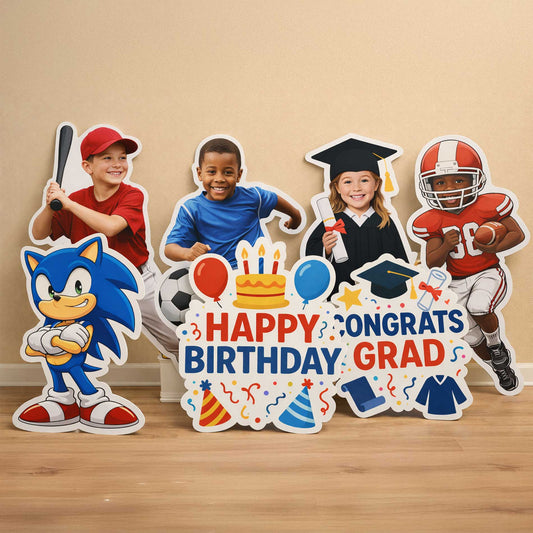 Personalized Foam Board Cutouts